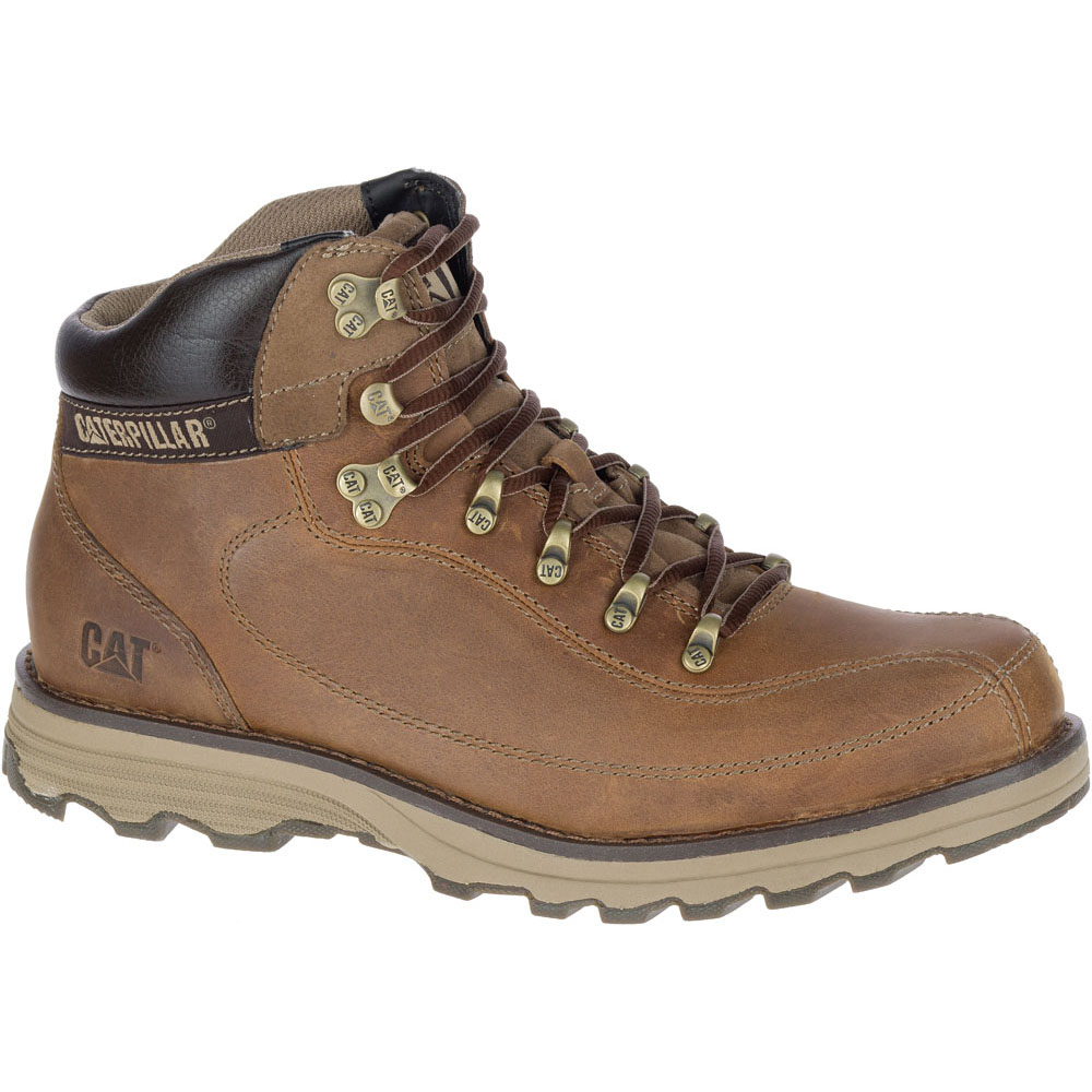 Caterpillar Highbury Philippines - Mens Casual Boots - Dark Beige 85947ZRTX